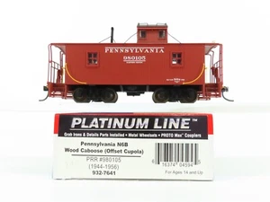 HO Walthers Platinum #932-7641 PRR Pennsylvania N6B Wood Caboose #980105 - Picture 1 of 10