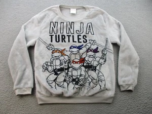 Nickelodeon TMNT Ninja Turtles Girls LG (11-13) Sweatshirt Soft Fleece Pullover - Picture 1 of 8