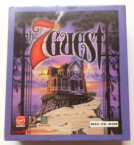THE 7th GUEST - Macintosh game box CD-Rom vintage Trilobyte - Zdjęcie 1 z 9