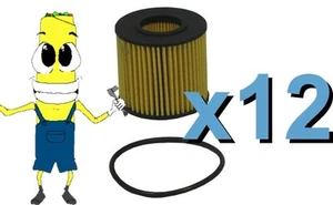 Premium Oil Filter for Toyota Corolla Matrix Prius w/ 1.8L Engine 2009-2015 CS12 - Picture 1 of 3