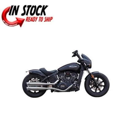 Silenciadores sin cordones S&S CYCLE Grand National 4110-156 2019-2023 Indian Scout cromados Foto 1 de 4