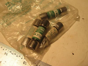 4 Pc Bussmann FNM-3 2/10 3-2/10A 250V Fuses New Old Stock (135) - Picture 1 of 1
