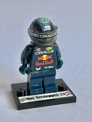 Minifigure F1 Max Verstappen World Champion 2023 GP MIAMI - Image 1 of 3