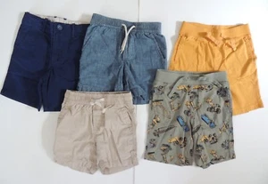 Boy's Gap Shorts Size 4-5 Multiple Colors 100% Cotton - Bundle of 5 - Picture 1 of 10