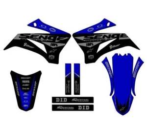 2008-2022 TTR 125 BINARY Blue Senge Graphics Kit Compatible with Yamaha - Picture 1 of 10