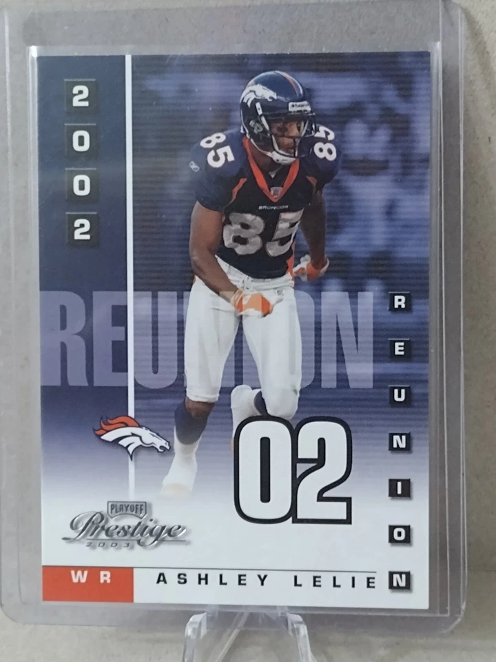2003 Playoff Prestige - Reunion #R-11 Ashley Lelie /2002 - Image 1 of 2