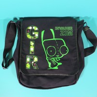 invader zim messenger bag