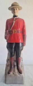 Vtg; 1969 Candian Whiskey Mountie Decanter, Barton Distilling, 14" x 3.5", Empty - Picture 1 of 5