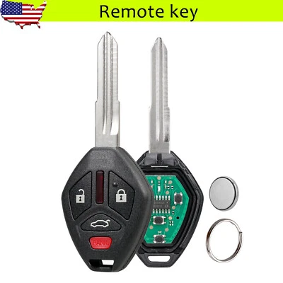 Replacement For 2008 - 2017 Mitsubishi Lancer Remote Head Key Fob OUCG8D-620M-A - Image 1 of 4