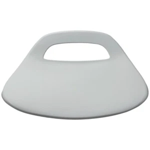 ASIENTO POLIPROPILENO TABURETE BLANCO RESPALDO 39X39 TORNILLOS DISTANCIA 8X8CM - Bild 1 von 3