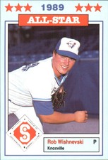 1989 Southern League All-Stars Jennings #21 Rob Wishnevski