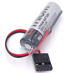 US new ER6V/3.6V 2000mAh plc battery +JAE5PIN for Yaskawa ER6VC3N PLC 3.6v - Picture 1 of 7
