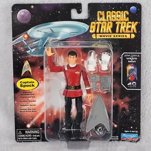 Star Trek Wrath of Khan Movie Captain Spock 5" Playmates Action Figure - Picture 1 of 8