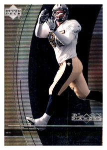 1999 Upper Deck Black Diamond Cam Cleeland NFL PWE inserto tarjeta Saints #68 - Imagen 1 de 2