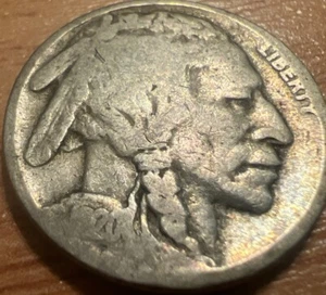 1920-P Büffelnickel - G - gutes besseres Datum L0066 - Bild 1 von 2