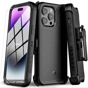 MYBAT PRO Maverick Series Schutzhülle mit Gürtelclip-Holster, sturzsicher, - Bild 1 von 4