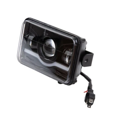 JNS Engineering LED Headlight Kit Black Fits KAWASAKI KLR650 1987-2006 - Image 1 of 4