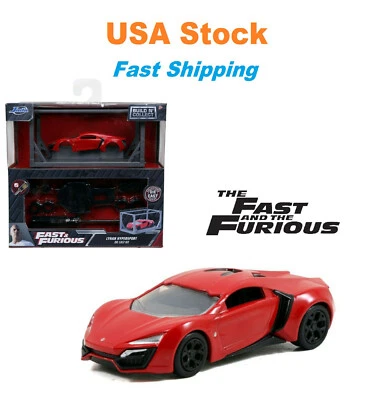 Build N' Collect Model Kit Fast & Furious Lykan Hypersport Jada 1:55 - Image 1 of 4