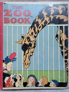 THE ZOO BOOK by Thomas Nelson and Sons LTD Printed in Great Britain 1920s - Picture 1 of 12