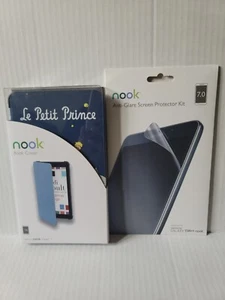 Nook Tablet 7" Book Cover/Anti Glare Screen Protector Bundle,  FREE SHIP - Picture 1 of 3