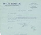 U.S. BUTLER BROTHERS, St. Louis 1909 Exclusive Wholesalers Invoice Ref 45415