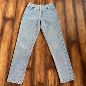 VTG Guess Jeans George Marciano High Rise Button-Fly Tapered 28 (fits 26x30) - Picture 1 of 11