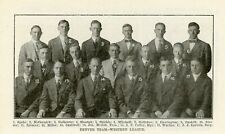 1916 Spalding Baseball Guide Page 1915 Denver Bears Western Association