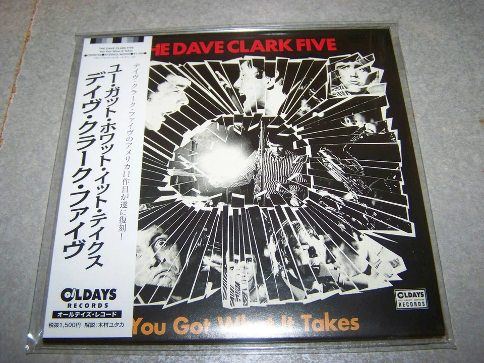 THE DAVE CLARK FIVE " YOU GOT WHAT IT TAKES " JAPANESE IMPORT CD W/EXTRA TRACKS — 第 1/2 张图片