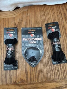SHOELACES LOT OF 3 SOFSOLE (READ) NEW - Picture 1 of 9