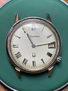 Reloj para caballeros Bulova Accutron 218D con horquilla de afinación - sin fondo de caja - para reparación - Imagen 1 de 2
