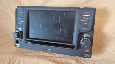 Beschädigt | OE-Anzeige - und Bedieneinheit mit Touch-Screen | 3G0 919 605 D - Bild 1 von 4