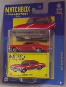 KKar Matchbox - 2024 Collectors - 08/20 * 1964 Buick Riviera - Red - Picture 1 of 6