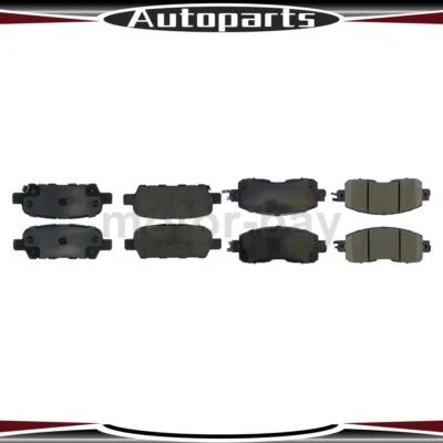 Pastilhas de freio dianteiras e traseiras de cerâmica para Nissan LEAF 2018 2017 2016 2015 2014 - Imagem 1 de 4