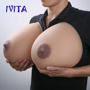 IVITA 17XL weiches Silikon Brustform Drag Queen riesige künstliche Boobs 8920g/Paar - Bild 1 von 11