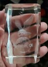 RARE VINTAGE 1960'S-1970'S AMERICAN AIRLINES GLASS ENCASED EAGLE PROMO ITEM LOOK