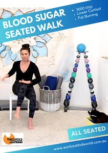SEATED CHAIR EXERCISES DVD - ALL SEATED - LOW IMPACT - CHAIR WORKOUT ALL LEVELS - Picture 1 of 1