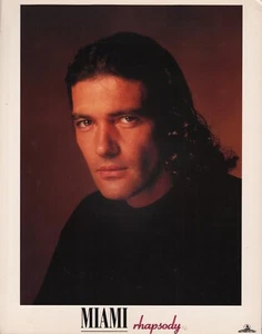 ANTONIO BANDERAS in "Miami Rhapsody" - Original Vintage PORTRAIT Lobby Card 1995 - Picture 1 of 1