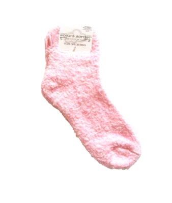 Calcetines más suaves del mundo - Acogedora colección - Rosa orquídea - Cuarto de largo - NUEVO Foto 1 de 2