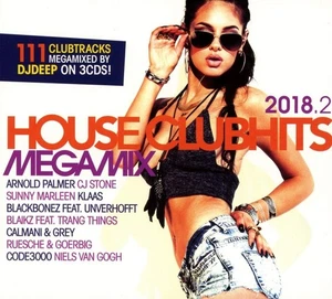 HOUSE CLUBHITS MEGAMIX 2018.2. 3 CD-Box mit 111 Tacks mixed by DJ Deep - Bild 1 von 2