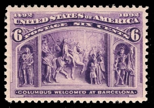 MOMEN: US STAMPS #235 MINT OG NH VF/XF+ PF CERT LOT #96031 - Picture 1 of 3