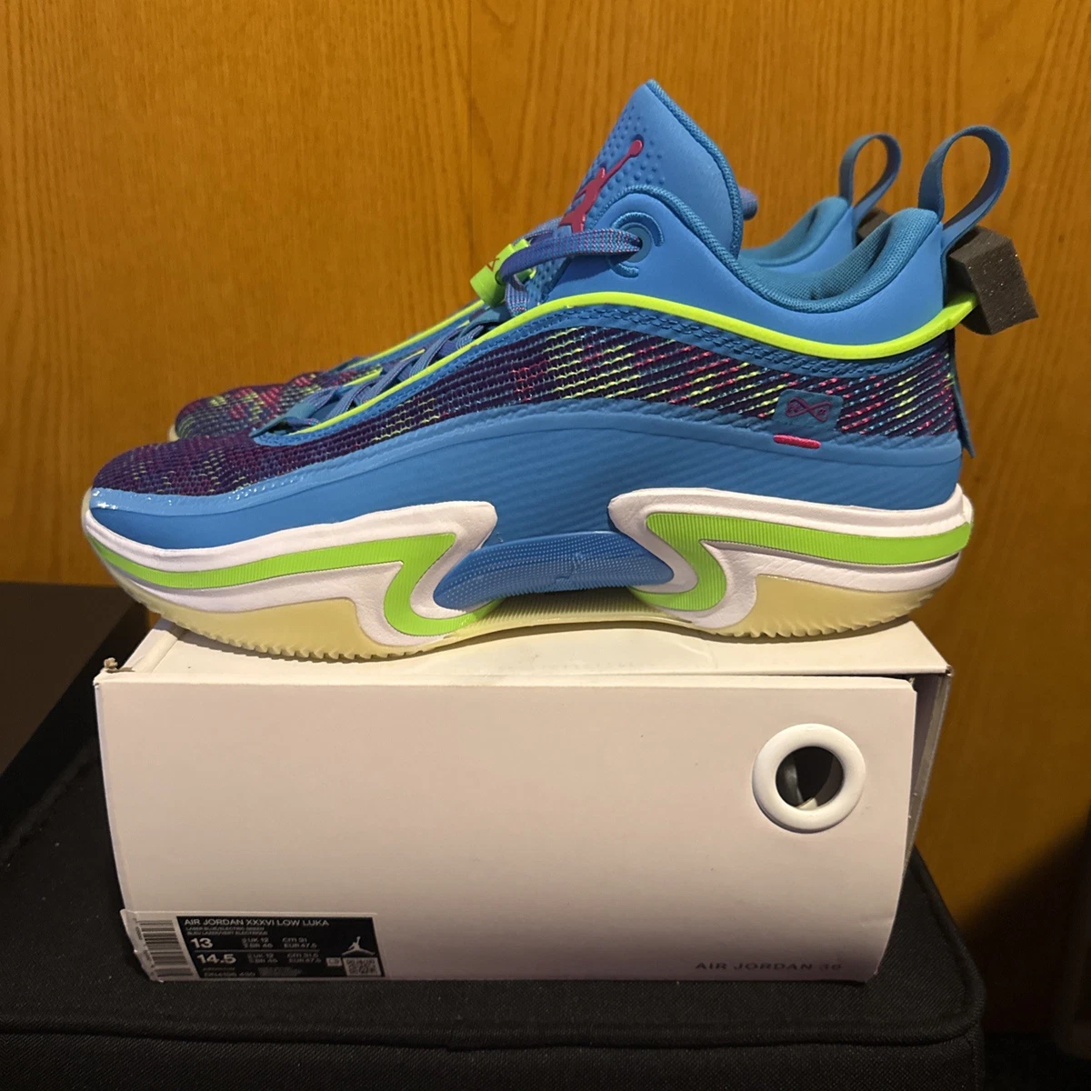 Luka Doncic x Air Jordan 36 Low Laser Blue for Sale | Authenticity