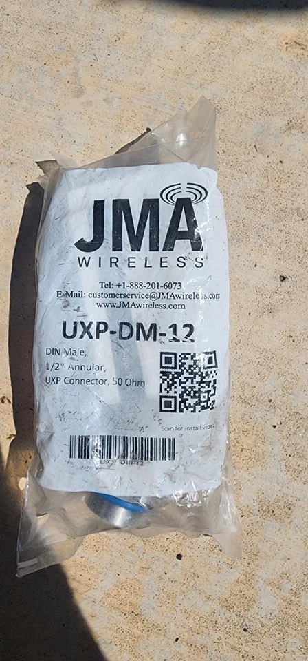 JMA UXP-DM-12 1/2" DIN Male 16 Pieces - Image 1 of 3
