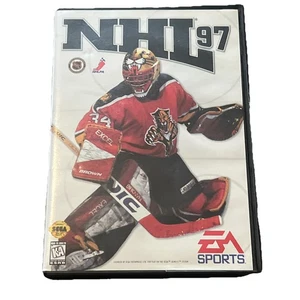 NHL 97 (Sega Genesis, 1996) CIB Cartridge Manual Inserts Reg. Karte getestet 1997 - Bild 1 von 4
