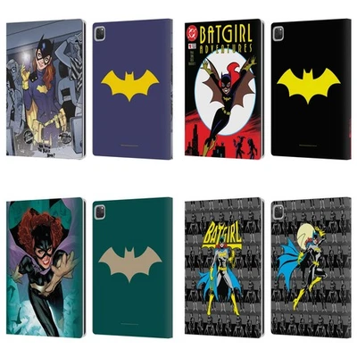OFFICIAL BATMAN DC COMICS BATGIRL LEATHER BOOK WALLET CASE COVER FOR APPLE iPAD - Image 1 of 4