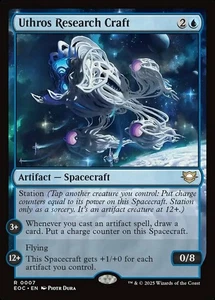 Uthros Research Craft Magic mtg NM-Mint, English Conmander Edge of Eternities x1 - Picture 1 of 1