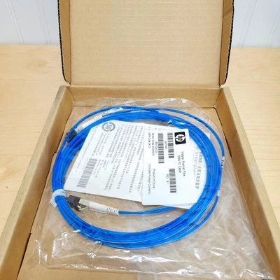 QK734A HP 5M Premier Flex OM4 FC Cable 16.4FT 653728-003 Fiber Optic Patch Cord - Image 1 of 4