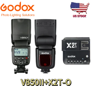US Godox V850II 1/8000s High-Speed Sync Camera Flash+X2T-O Trigger For Olympus - Bild 1 von 22