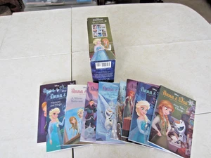 Disney Frozen 9 Chapter Book Gift Box Set Anna Elsa Castle Collection - Imagen 1 de 6