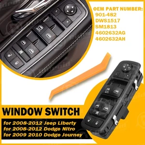 Door Window Switch Panel Control Driver For Jeep Liberty 2008-2012 Nitro Journey - Picture 1 of 14