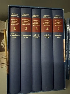 Müller-Karpe GRUNDZÜGE FRÜHER MENSCHHEITSGESCHICHTE HC+Schub+Goldprä - Bild 1 von 2